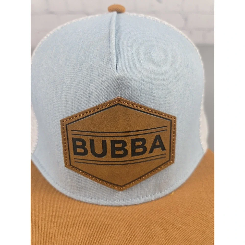 Knuckleheads BUBBA Blue Kids Trucker Hat Medium Snap Back
